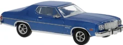 BREKINA 19736 Ford Gran Torino 1976 - blau metallic | Modellauto 1:87