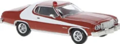 BREKINA 19729 Ford Gran Torino Starsky and Hutch rot weiss 1976 | Modellauto 1:87