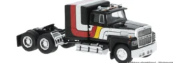 BREKINA 85881 Ford LTL 9000 schwarz/weiß | LKW-Modell 1:87