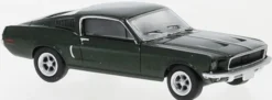 BREKINA 19600 Ford Mustang Fastback 1968 dunkelgrünmetallic Bullitt Automodell 1:87