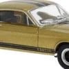 BREKINA 19615 Ford Mustang GT 350 Fastback gold/schwarz 1968 | Modellauto 1:87