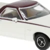 BREKINA 18234 Ford Ranchero 1977 - weiß/rot | Modellauto 1:87