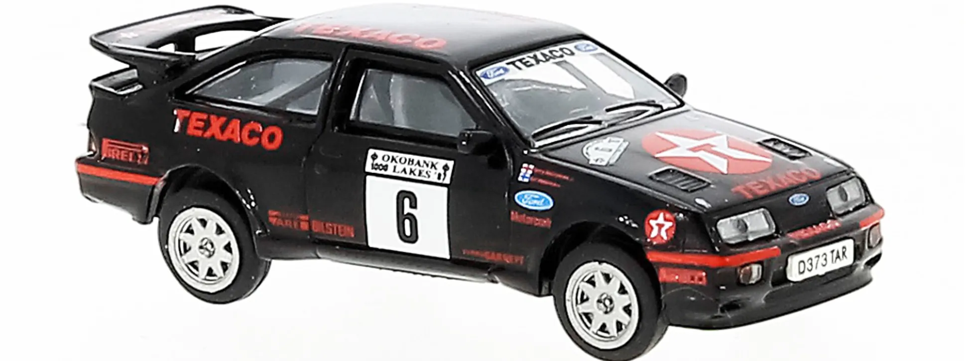 BREKINA 19266 Ford Sierra RS Cosworth 1000 Seen Rallye 1987 Texaco Ari Vatanen Automodell 1:87