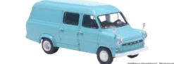 BREKINA 34171 Ford Transit Kasten helltürkis | Modellauto 1:87