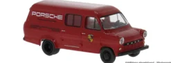BREKINA 34164 Ford Transit lang Porsche UK 1970 | Modellauto 1:87