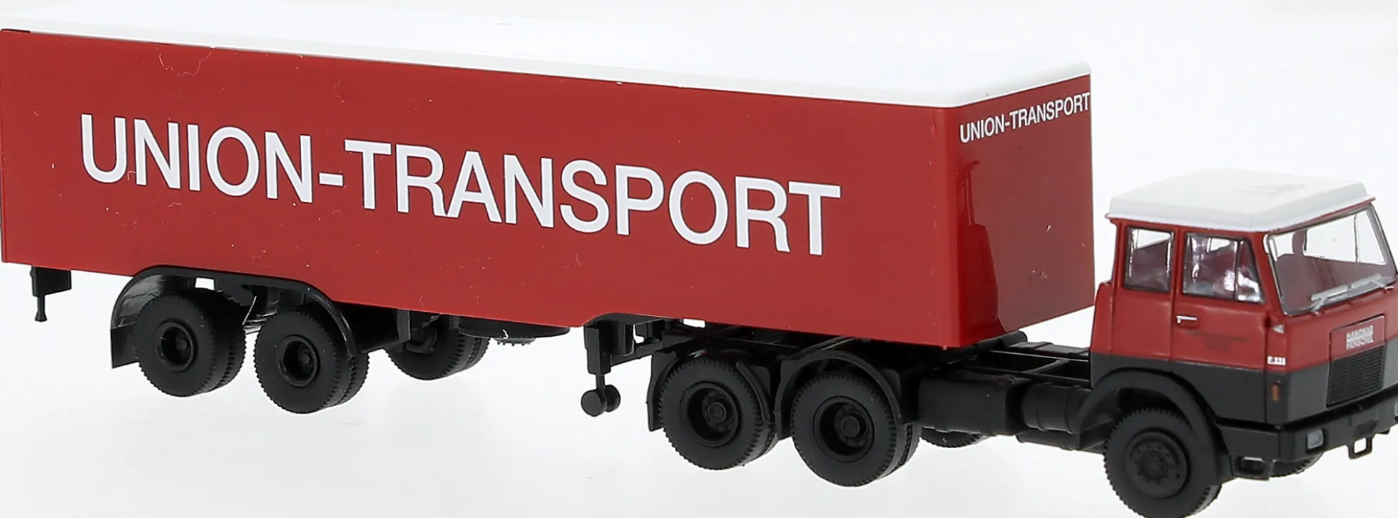 BREKINA 82251 Henschel F221S Koffersattelzug der Union Spedition LKW-Modell 1:87