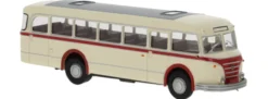 BREKINA 59850 IFA H 6 B | hellbeige / rot | Baujahr 1953 | Busmodell 1:87