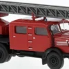 BREKINA 71765 IFA S4000-1 Doppelkabine Drehleiter Feuerwehr neutral 1965 LKW-Modell 1:87