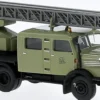 BREKINA 71769 IFA S4000-1 Doppelkabine Drehleiter 25 Goldene Ähre 1965 LKW-Modell 1:87