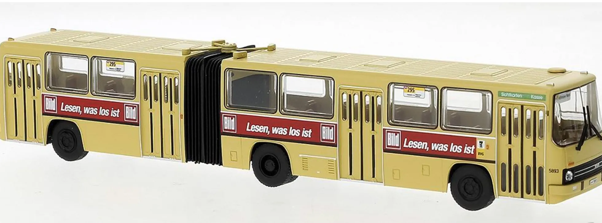 BREKINA 59735 Ikarus 280.02 BVG BILD 1991 Busmodell 1:87
