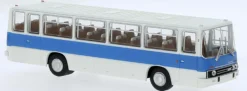 BREKINA 59659 Ikarus 255.71 Reisebus 1977 neutral weiss blau Busmodell 1:87