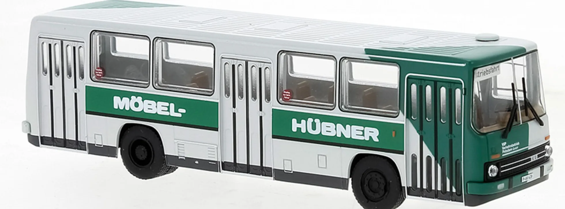 BREKINA 59810 Ikarus 260 Stadtbus Potsdam Möbel Hübner 1972 Busmodell 1:87