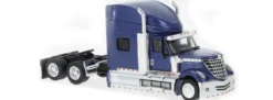 BREKINA 85828 International Lonestar Solozugmaschine 2010 blaumetallic LKW-Modell 1:87
