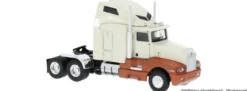 BREKINA 85930 Kenworth T 600 weiß/orange | LKW-Modell 1:87