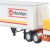 BREKINA 86257 Kenworth W900 Koffersattelzug Monfort modern | LKW-Modell 1:87