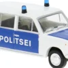 BREKINA 27275 Lada 2102 Kombi weiß/blau Politsei | Blaulichtmodell 1:87