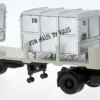 BREKINA 83288 Magirus 310 D16 Rungensattelzug DB Ladegut von Haus zu Haus Containern LKW-Modell 1:87