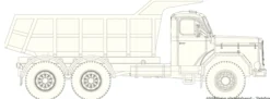BREKINA 10225 Magirus Jupiter Kipper | LKW-Modell Bausatz 1:87