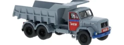 BREKINA 83305 Magirus Jupiter Kipper WEB grau | LKW-Modell 1:87