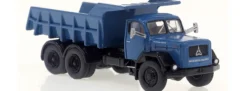 BREKINA 83302 Magirus Jupiter 6x6 KipperLKW 3achsig 1960 blau LKW-Modell 1:87