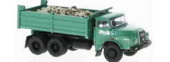 BREKINA 78107 MAN 26.280 DHAK DHAK Kipper-LKW mit Ladegut Schwarzbau 1972 LKW-Modell 1:87