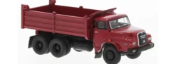 BREKINA 78103 MAN 26.280 DHAK KipperLKW dunkelrot 1972 LKW-Modell 1:87