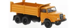BREKINA 78104 MAN 26.280 DHAK KipperLKW orange 1972 LKW-Modell 1:87