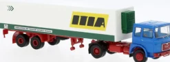 BREKINA 78156 MAN F7 Kühlkoffersattelzug ITIA Spedition 1970 LKW-Modell 1:87