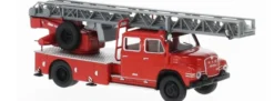 BREKINA 45160 MAN 520H Drehleiter K 30 Feuerwehr neutral 1967 Blaulichtmodell 1:87