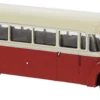BREKINA 59221 MAN MKN Rundhauber hellbeige rot 1952 | Bus-Modell 1:87