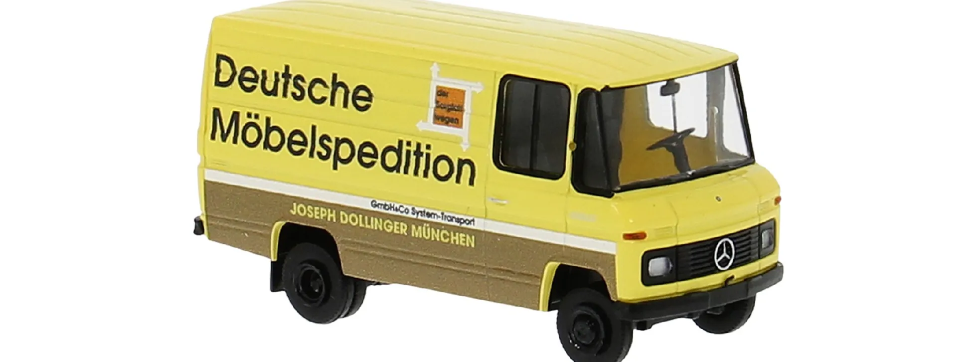 BREKINA 36867 MB L 406 D Kasten Deutsche Möbelspedition | Modellauto 1:87