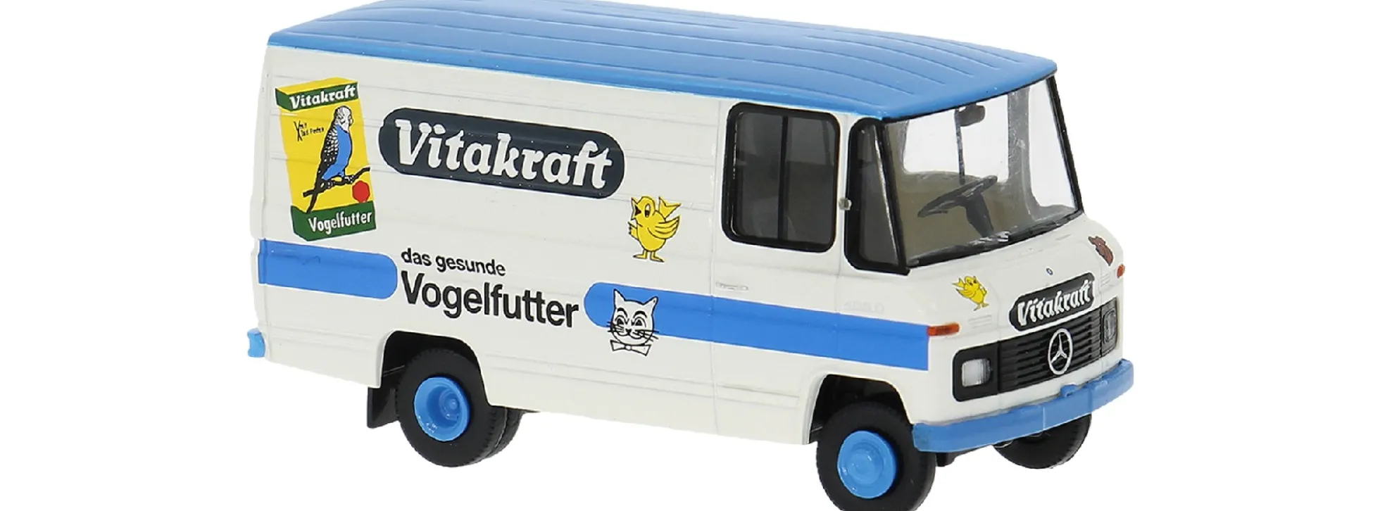 BREKINA 36862 MB L 406 D Kasten Vitakraft | Modellauto 1:87