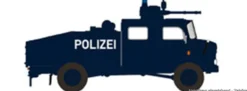 BREKINA 47181 Mercedes-Benz LA1113 Wasserwerfer Berliner Polizei | Blaulichtmodell 1:8