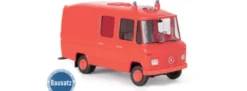 BREKINA 10220 Mercedes-Benz L508 RTW 1970 rot Bausatz 1:87