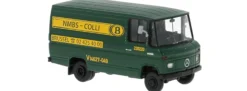 BREKINA 36861 Mercedes L406D Kasten NMBS Colli 1967 | Modellauto 1:87