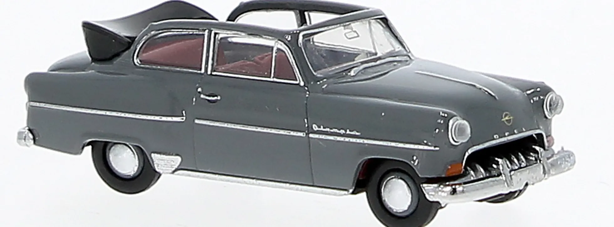 BREKINA 20250 Opel Olympia Cabriolimousine grau 1954 Automodell 1:87