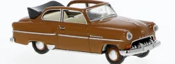 BREKINA 20252 Opel Olympia Cabriolimousine braun 1954 Automodell 1:87