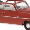 BREKINA 20251 Opel Olympia Rekord Cabrio offen hellrot 1954 | Modellauto 1:87