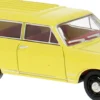 BREKINA 20475 Opel Rekord B Caravan hellgelb | Modellauto 1:87