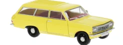 BREKINA 20475 Opel Rekord B Caravan hellgelb | Modellauto 1:87