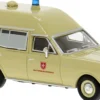 BREKINA 20673 Opel Rekord C KTW 1968 - Malteser | Blaulichtmodell 1:87