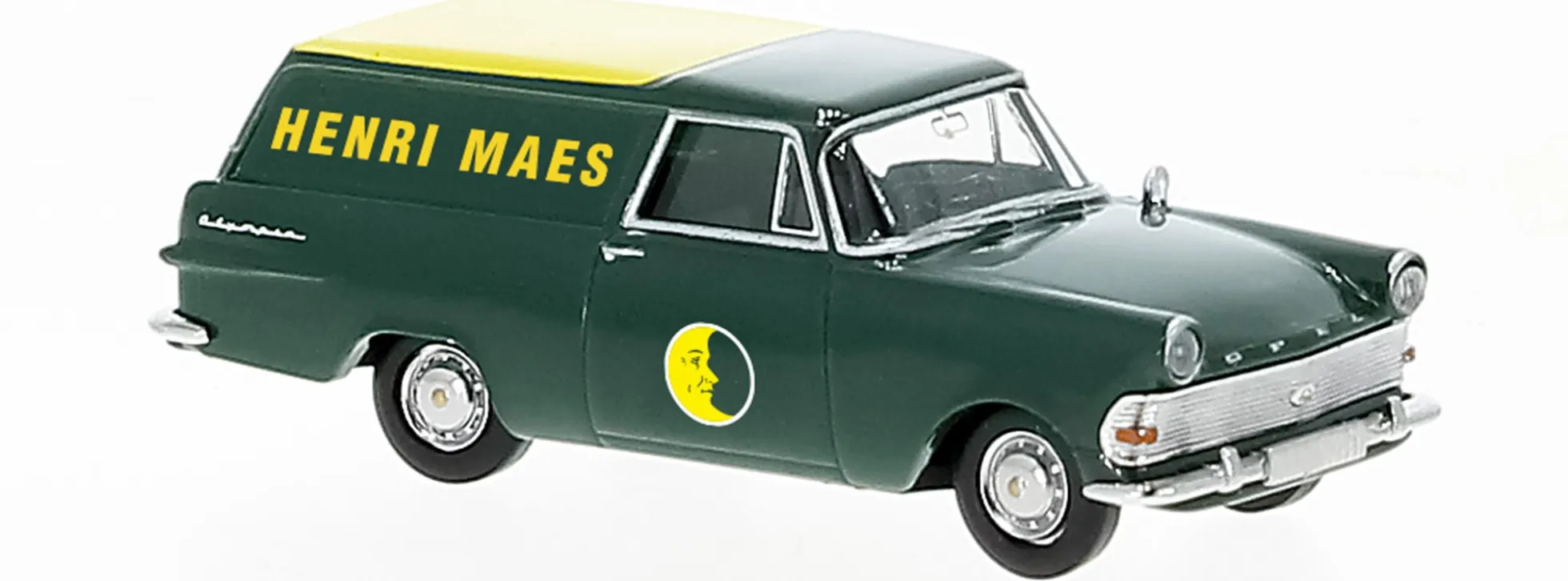 BREKINA 20075 Opel Rekord P2 Kasten Henri Maes 1960 Automodell 1:87