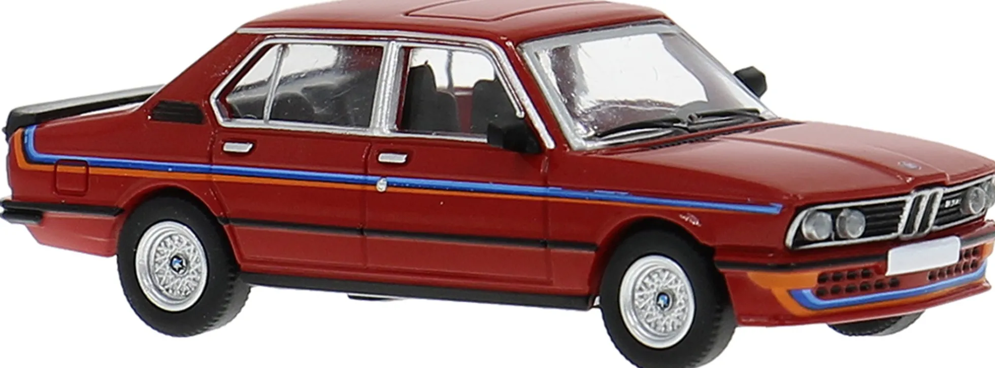 BREKINA PCX871605 BMW M535i E12 1980 - rot/Dekor | Modellauto 1:87