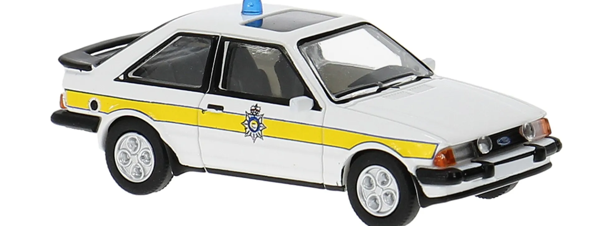 BREKINA PCX870789 Ford Escort MkIII XR3i Police GB 1982 | Blaulichtmodell 1:87