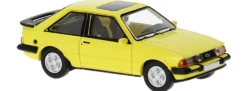 BREKINA PCX870788 Ford Escort MkIII XR3 gelb 1982 | Modellauto 1:87