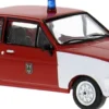 BREKINA PCX871255 Ford Fiesta MK I Feuerwehr Pinneberg 1975 Blaulichtmodell 1:87