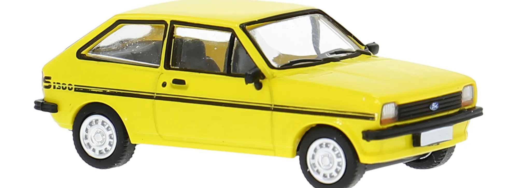 BREKINA PCX870769 Ford Fiesta MK I gelb 1975 Automodell 1:87