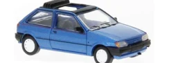 BREKINA PCX870460 Ford Fiesta MKIII Calypso Faltdach offen 1989 blaumetallic Automodell 1:87