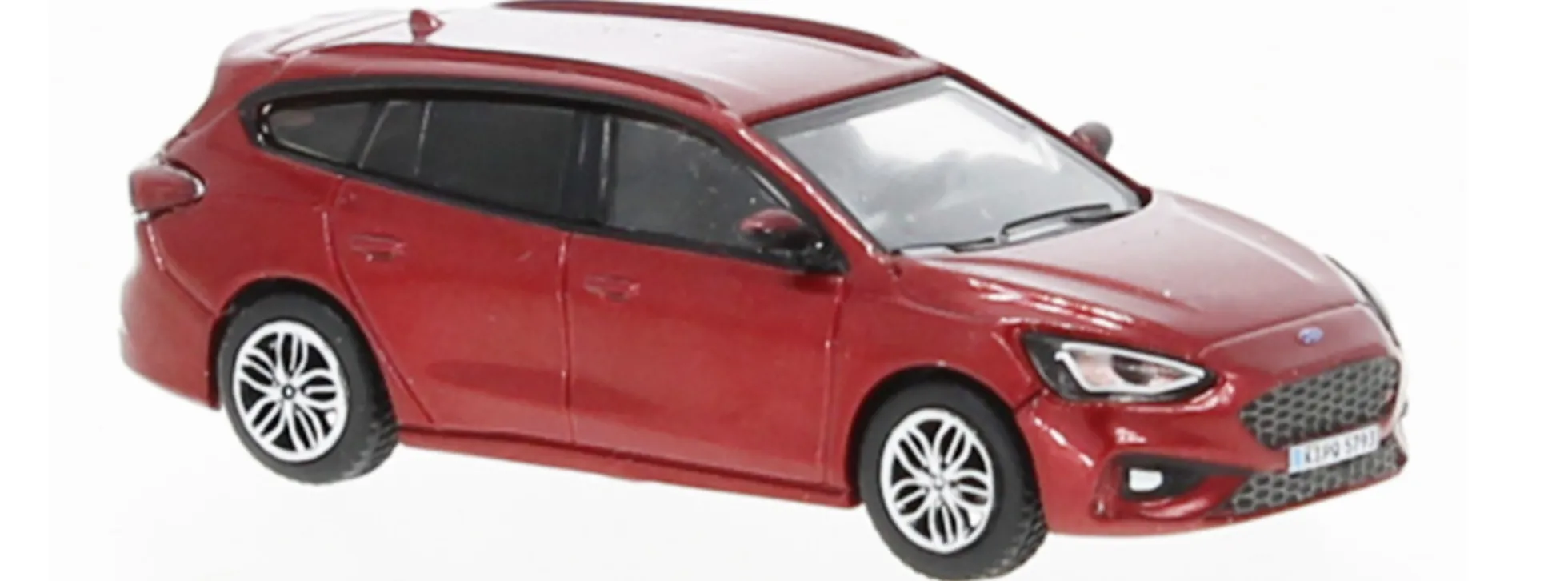 BREKINA PCX870377 Ford Focus Turnier ST-Line 2020 dunkelrotmetallic Automodell 1:87