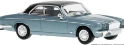 BREKINA PCX871571 Jaguar XJ-C 1973 - blau/schwarz | Modellauto 1:87